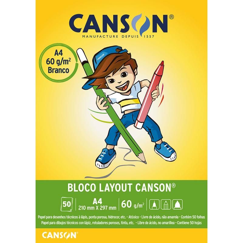 Bloco Layout Canson® Canson 7454